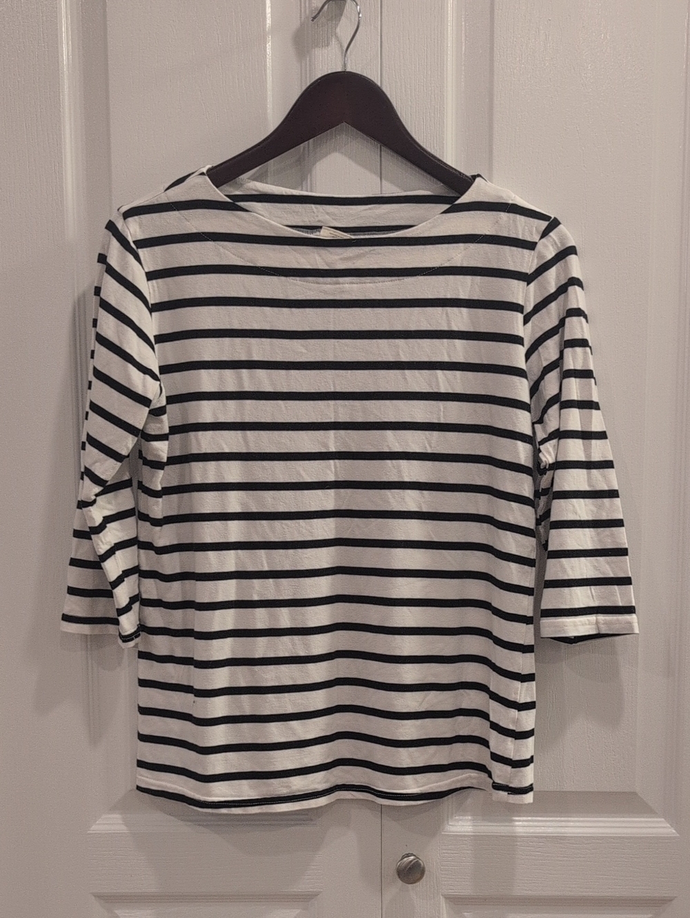 Buttercream Clothing Stripes Boatneck Shirt.